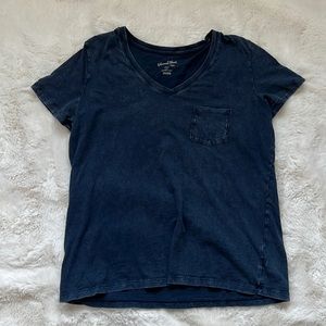 Navy blue v neck